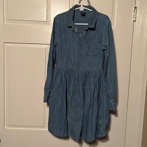 GAP Denim tunic dress